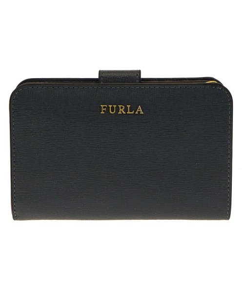 FURLA(フルラ)/フルラ バビロン 二つ折りファスナー付財布/ダークグレー