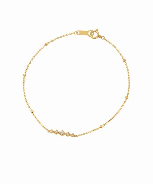 K18イエローゴールドブレスレット 