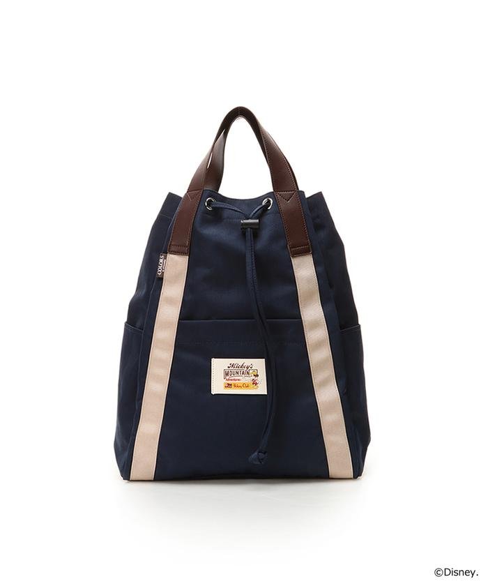 セール アウトドア ミッキーシリーズ 巾着リュック カラーズアンドシュエット Colors Chouette Magaseek