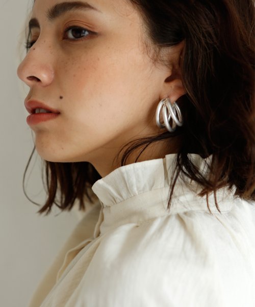 marjour(マージュール)/TRIPLE HOOP PIERCE/シルバー