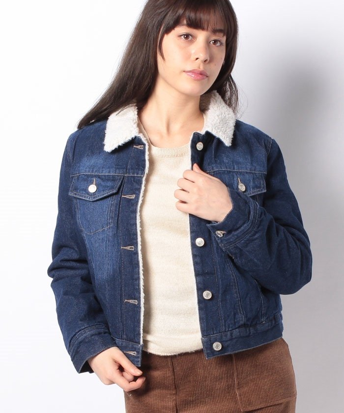 デニム裏ボアgジャン スタイルブロック レディース Styleblock Magaseek