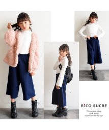 RiCO SUCRE(リコ シュクレ)/ハイネックリブTシャツ/オフホワイト