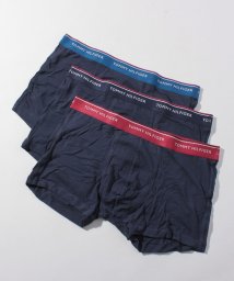 TOMMY HILFIGER(トミーヒルフィガー)/【WEB限定】3‐PACK　COTTON　STRETCH　TRUNKS/ネイビー系