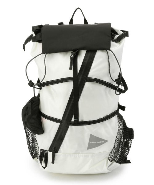 BEAVER(ビーバー)/【ランドネ 5月号掲載】【ランドネ 7月号掲載】and wander/アンドワンダー　40L Back Pack/WHITE