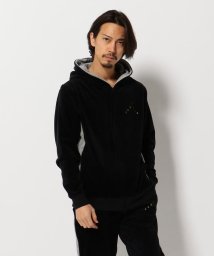 LHP(エルエイチピー)/SKOILKS/スコイルクス/RippleVelor ZipHoodie/BLACK