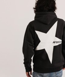 AVIREX(AVIREX)/【WEB＆DEPOT限定】ビッグスター プルパーカー/BIG STAR PULL PARKA/AVIREX/アヴィレックス/BLACK