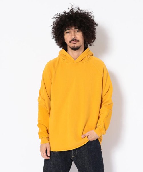 BEAVER(ビーバー)/GRAMICCI/グラミチ　別注 TALECUT PK SWEAT/YELLOW