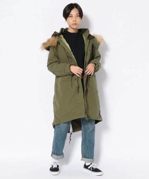 Women S M 65フィールドパーカー M 65 Parka アヴィレックス Avirex Magaseek