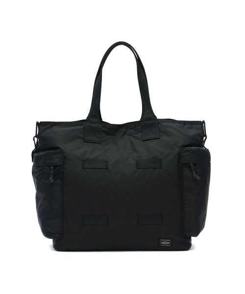 PORTER(ポーター)/ポーター フォース 2WAYトートバッグ 855－07500 ショルダーバッグ 吉田カバン PORTER FORCE 2WAY TOTE BAG/ブラック