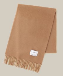 ADAM ET ROPE'(アダム　エ　ロペ)/ 【THE INOUE BROTHERS】BRUSHED SCARF /キャメル（25）