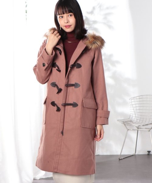 メルトンロングダッフルコート スタイルブロック レディース Styleblock Magaseek