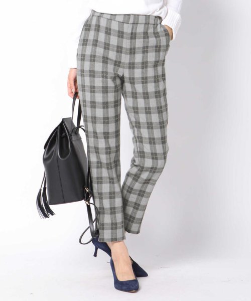 大きいサイズ ウィンドーペンチェックパンツ レディースファッション 阪急百貨店公式通販 Hankyu Fashion
