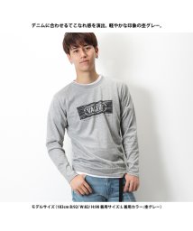 MAC HOUSE(men)(マックハウス（メンズ）)/T－GRAPHICS プリントTシャツ EJ185－MC116/杢グレー