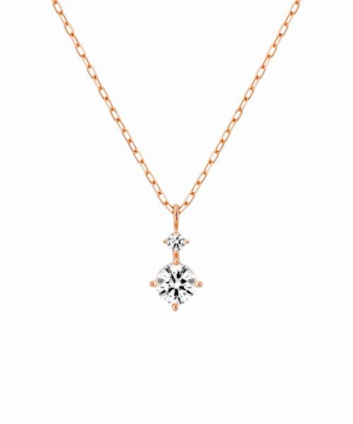 K10ピンクゴールドネックレス *店舗にてお問い合わせの際は メーカー品番をお申し付け下さい アフターサービスに関しましては ご利用の際には 必ずマガシーク発行のご購入明細書と取扱い説明書 保証書 をお持ち下さい お品物やお客様のご使用状況により 一部お承りできないアフターサービスもございます あらかじめご了承ください