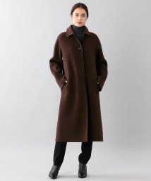 SANYO COAT(サンヨーコート)/＜DoubleFaced Coat＞ウールリバーシングルバルマカーンコート/ブラウン