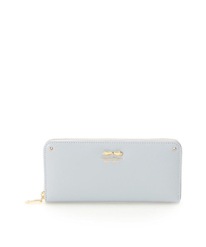 セール 50 Off リボン金具シリーズラウンドジップ長財布 サマンサタバサプチチョイス Samantha Thavasa Petit Choice Magaseek