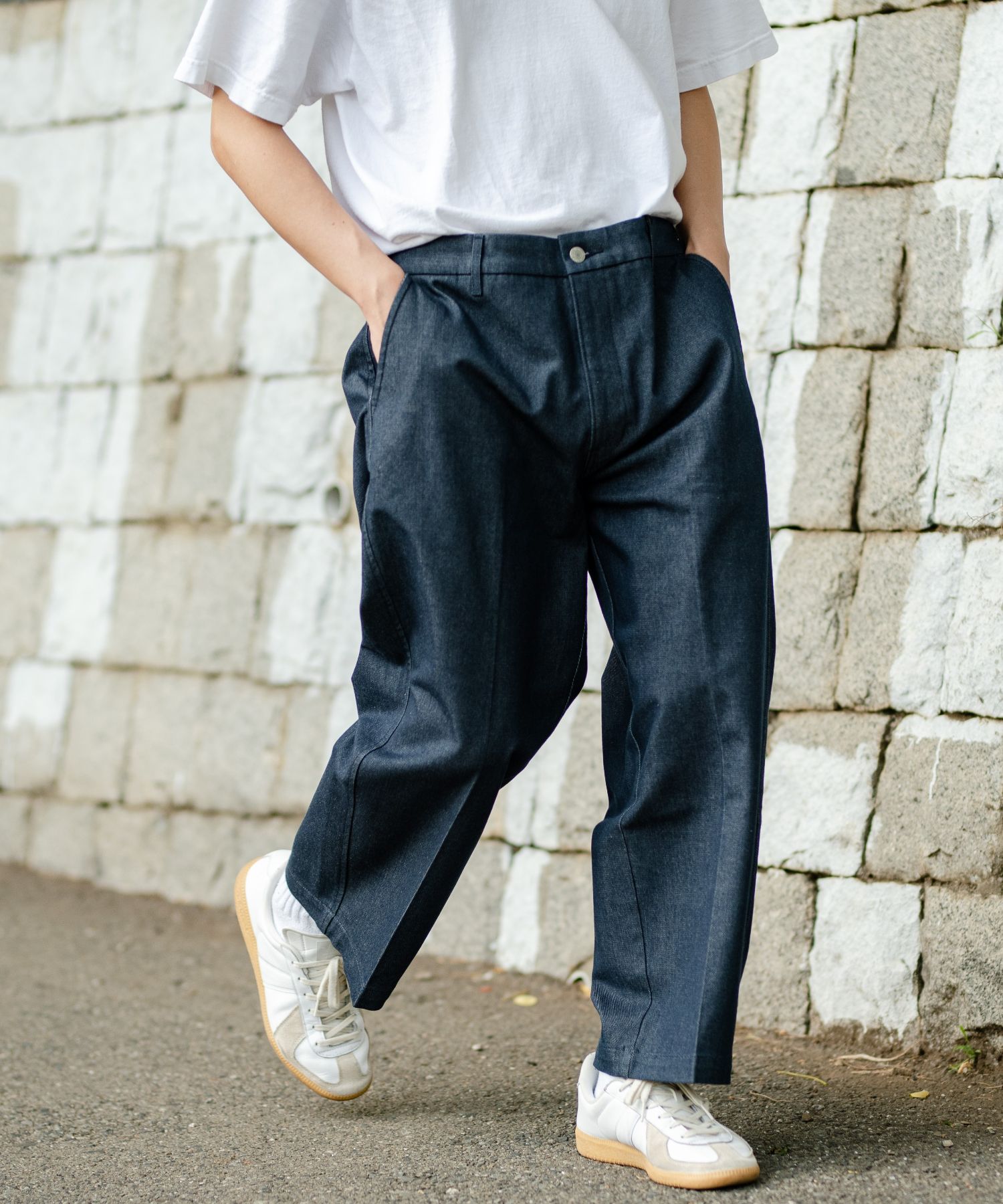 リーバイス LEVIS STA-PREST WIDELEGCROP DENIM