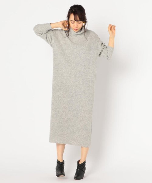 セール ウールカシミヤタートルネックワンピース ノーリーズ Nolley S Magaseek
