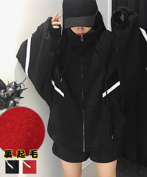 セール 裏起毛パーカー レディース ミニミニストア Miniministore Magaseek