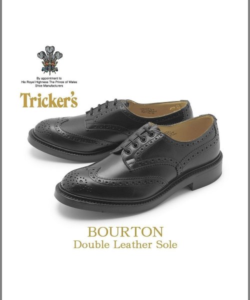 Tricker's(トリッカーズ)/バートン BOURTON カジュアルシューズ 5633／67/ブラック