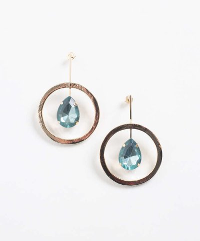 ●Casselini/メタルリングピアス