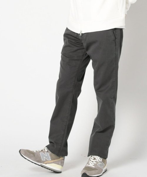 SHIPS MEN(シップス　メン)/GROWN&SEWN: Independent Slim Pant － Ultimate Twill/ダークグレー