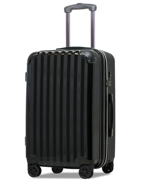 JP－Design】スーツケース LMサイズ 静音8輪キャスター 軽量 大容量 拡張 TSAロック 受託手荷物無料 キャリーバッグ キャリーケース?(501476899)  タビバコ(tavivako) MAGASEEK