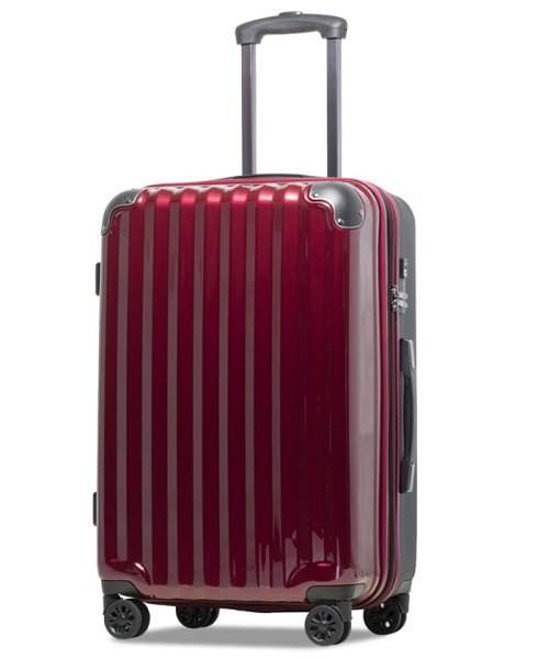 tavivako(タビバコ)/Proevo スーツケース キャリーケース lm 大型 中型 拡張 大容量 ストッパー付き ダイヤル TSA 受託手荷物 キャリーバッグ/ワイン