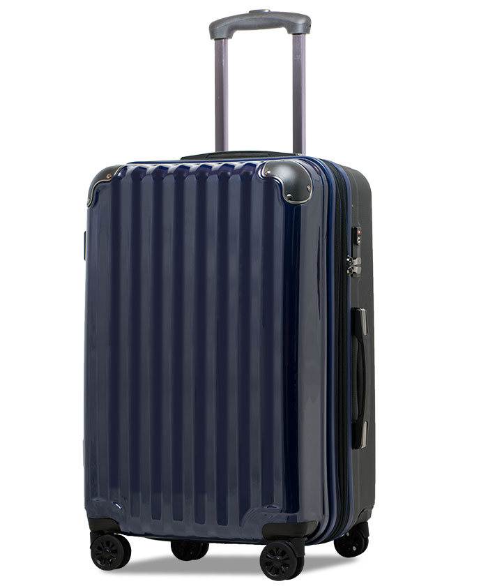 【JP－Design】スーツケース LMサイズ 静音8輪キャスター 軽量 大容量 拡張 TSAロック 受託手荷物無料 キャリーバッグ キャリーケース?