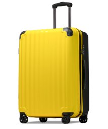tavivako(タビバコ)/Proevo スーツケース キャリーケース l 大型 拡張 大容量 ストッパー付き ダイヤル TSA 受託手荷物 キャリーバッグ/イエロー