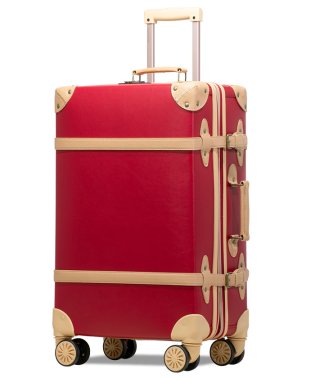 tavivako/RECESS トランク 革 キャリーケース トランクキャリー 8輪 スーツケース アンティーク Lサイズ 大型 軽量 旅行バッグ キャリーバッグ TSA/501476921