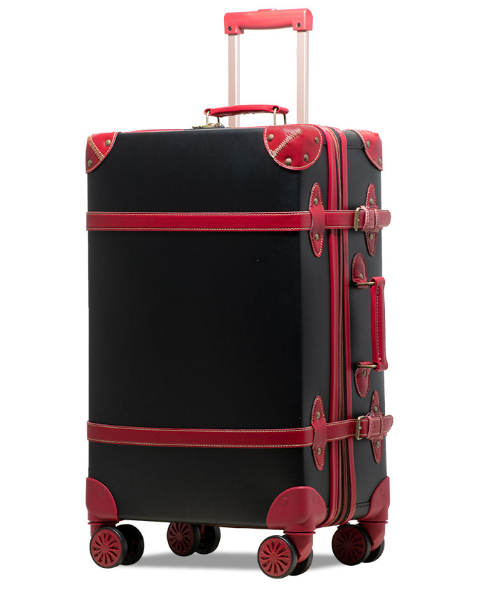 RECESS トランク 革 キャリーケース トランクキャリー 8輪 スーツケース アンティーク Lサイズ 大型 軽量 旅行バッグ キャリーバッグ TSA