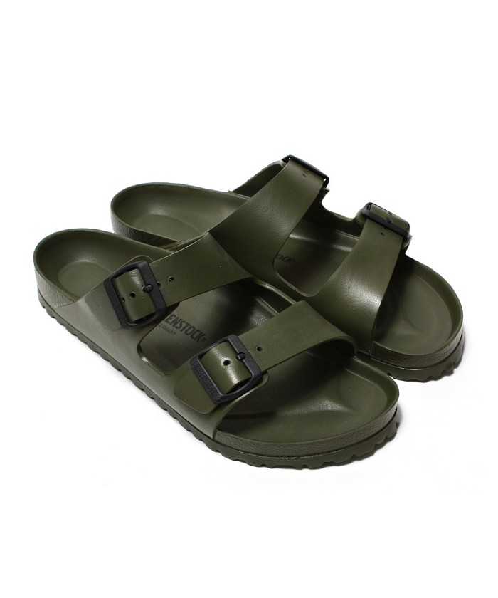 khaki birkenstocks
