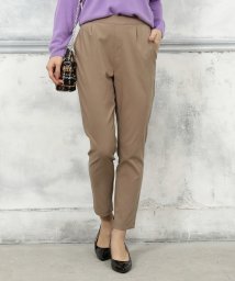 VIS(ビス)/しっとり・あったか・贅沢気分【HOT MOISTURE PANTS】美シルエットパンツ/ベージュ（27）