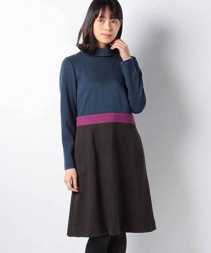 セール 特別提供品 配色切替ワンピース キャラ オ クルス Cara O Cruz Magaseek