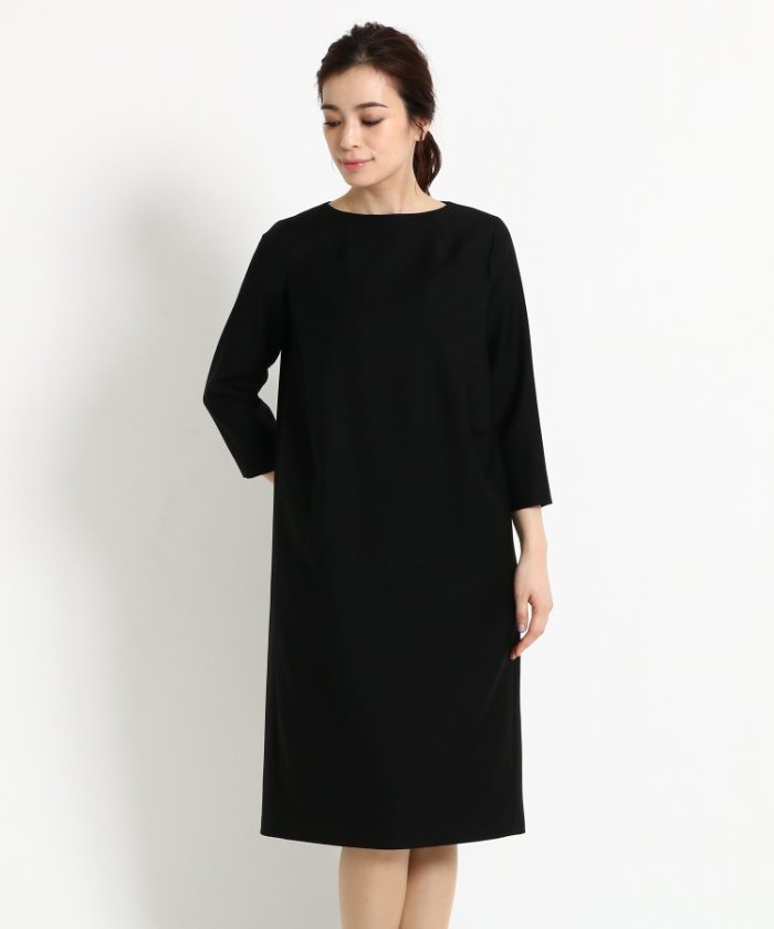 フォーマルブラック ストレートラインワンピース ドレステリア Dressterior Magaseek