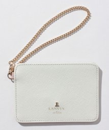 LANVIN en Bleu(BAG)(ランバンオンブルー（バッグ）)/リュクサンブールカラーパスケース/ホワイト