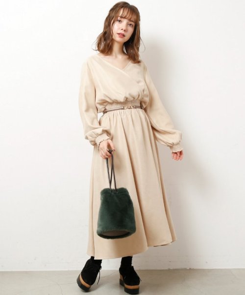 セール 50 Off ライスコールカシュクールワンピース レイカズン Ray Cassin Magaseek
