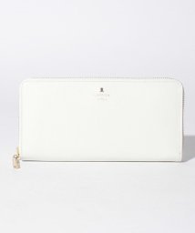 LANVIN en Bleu(BAG)(ランバンオンブルー（バッグ）)/リュクサンブールカラー　ラウンドファスナー長財布/ホワイト