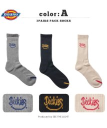 THE CASUAL(ザ　カジュアル)/(ディッキーズ) Dickies 3Pソックス/その他