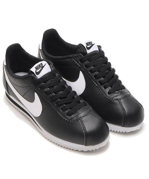 cortez leather black