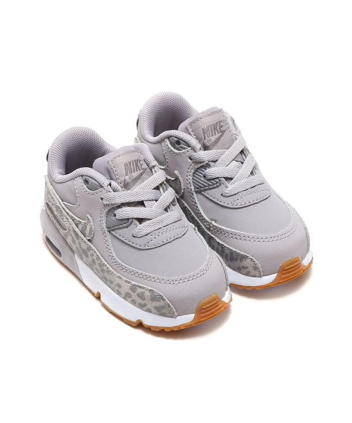 Air max 90 top leather (gs) atmosphere grey/gunsmoke-white