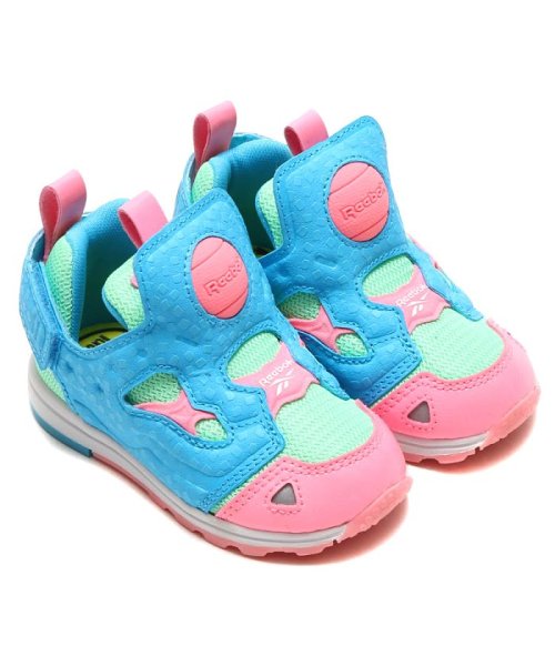 Reebok(リーボック)/Reebok VERSA PUMP FURY SYN  BLUE BEAM/MINT GREEN/PEE PINK/WHITE/サックス