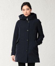 SANYO COAT(サンヨーコート)/＜京鴨ダウン＞フーデッドダウンコート/ネイビー