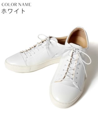 THE CASUAL/(バイヤーズセレクト) Buyer's Select PUレザー レースアップ 編み上げ シューズ/501501850