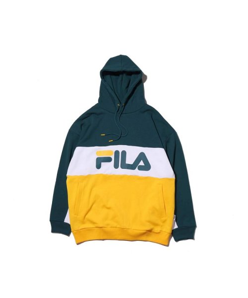 FILA(フィラ)/フィラ プルオーバー フード/グリーン