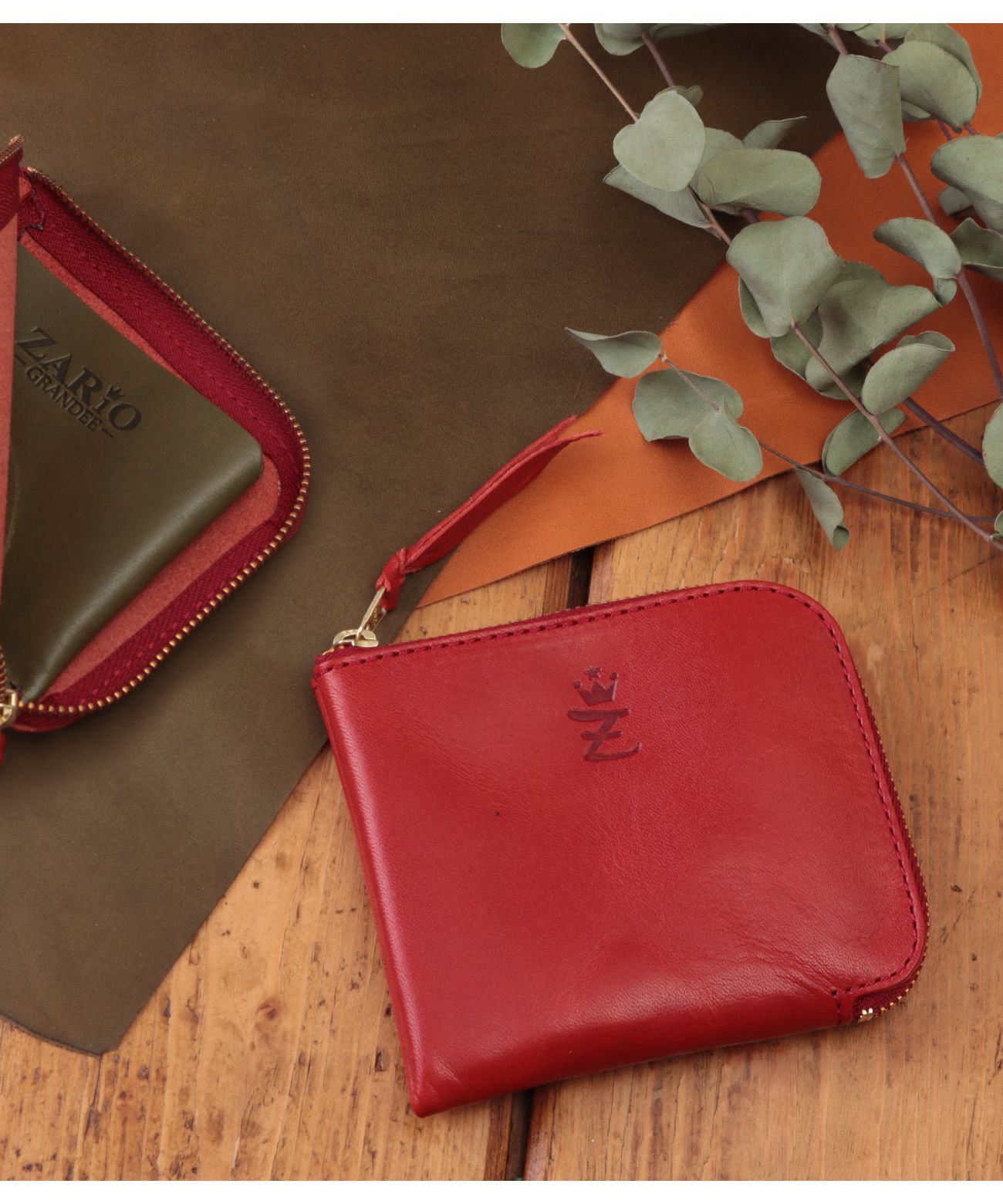 ザリオグランデ Zario Grandee コインケース メンズ レディース 本革 L字ファスナー 小銭入れ 栃木レザー 日本製 Zario Grandee Magaseek