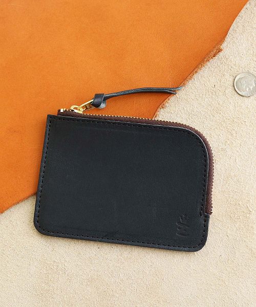 RRL 本革コインケース 新品 RRL ダークブラウン レザー コインケース