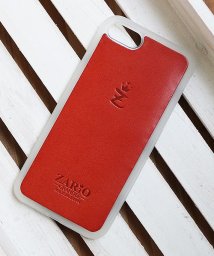 ZARIO-GRANDEE－(ザリオグランデ)/iPhone8 iPhone7 ケース iPhoneケース 本革 レザー カバー 栃木レザー 日本製 ZARIO－GRANDEE－ /レッド系1
