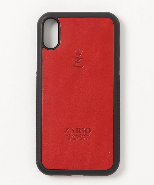 ZARIO-GRANDEE－(ザリオグランデ)/iPhoneXケース iPhoneXSケース 本革 レディース iPhoneX iPhoneXS スマホケース ZARIO－GRANDEE－/ブラック系6